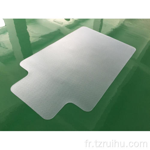 Protecteur de plancher transparent de chaise PVC MAT